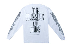 THE STAMPED LS T-SHIRT (WHITE)